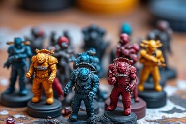 Collezione miniature per gaming
